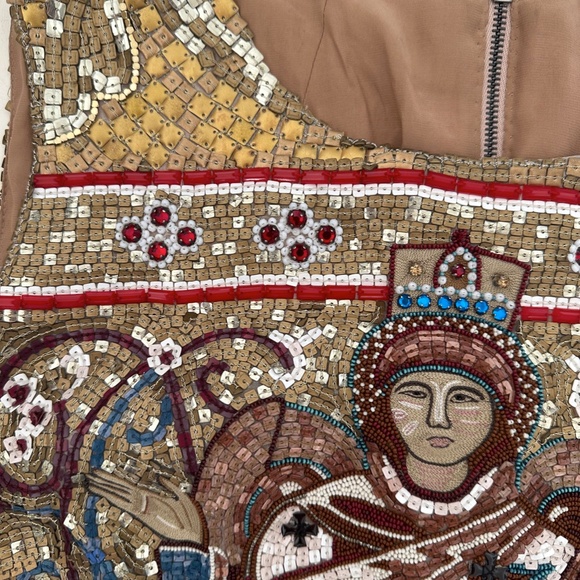 Dolce Gabbana sequined and jeweled runway byzantine top size S. NWT - Picture 9 of 13